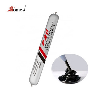 Homey Best Price Pu Windshield Automotive Black Silicone Sealant