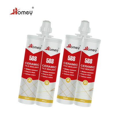 Homey double component colorful ceramic and tile sealant