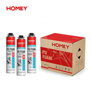 Homey good thermal 750ml polyurethane pu foam glue