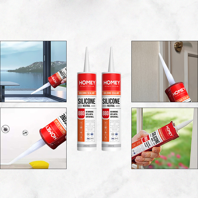 Homey glue and sealant for gutter transparent silicone weather sealant suppliers