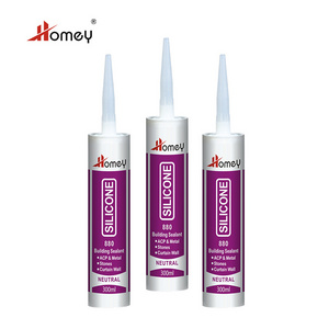 Homey no smell clear neutral silicone sealants for windows and doors