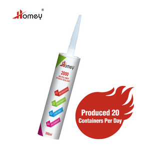 Homey 310ml black and white mp1 caulk no smell silicone sealant