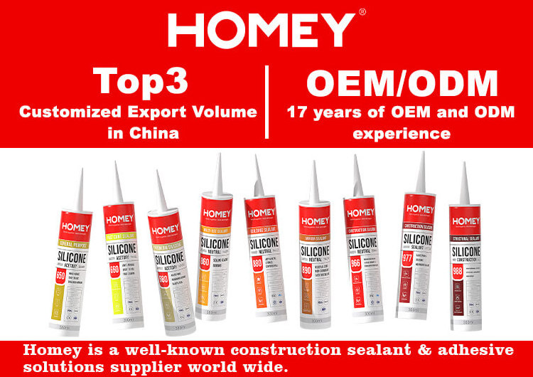 Weatherproof stone construction uv silicone sealant glass structural neutral silicone sealant