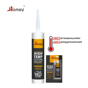 Homey h600 high temperature glue engine gasket silicone sealant for automobile