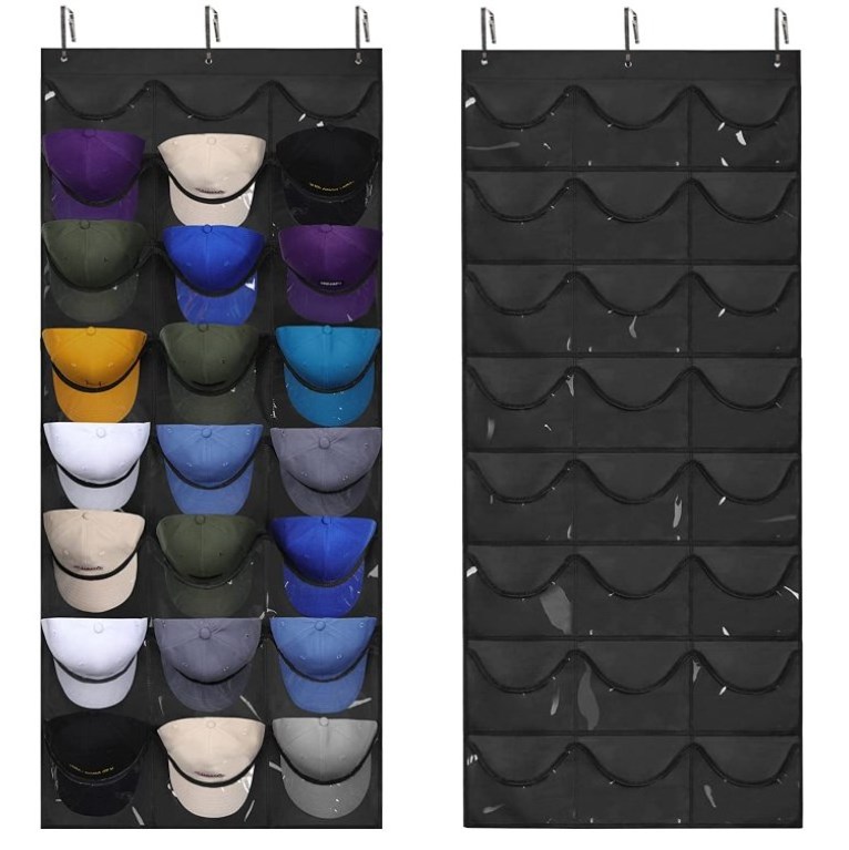 Over The Door Hat Rack For Baseball  Hat Organizer For Wall Hat Holder