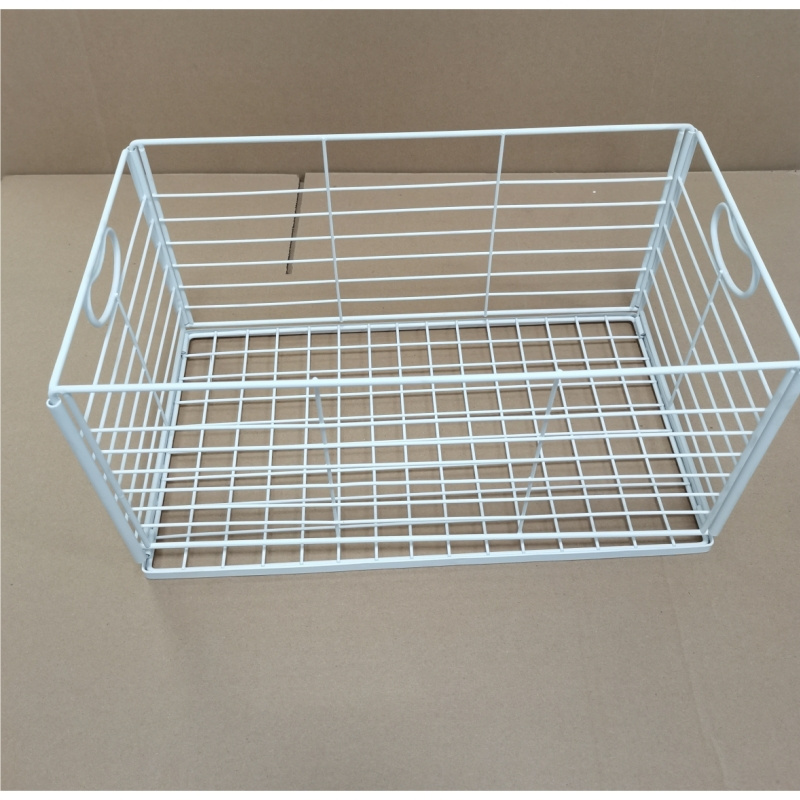 Metal Wire Basket Cabinet Detachable Organizer Basket Drawer Storage Organizer Rack