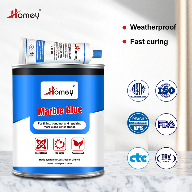 Homey  Waterproof Marble Stone Adhesive Silicone Adhesive Glue For Marble Granite