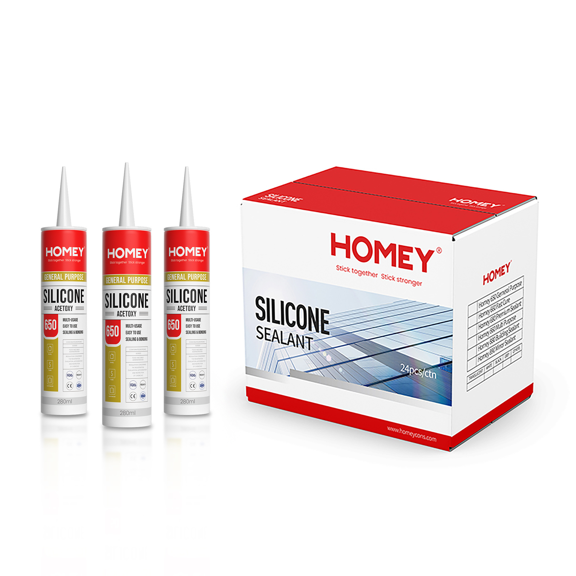 Homey water 280ml 300ml ct1 food safe adhesive china clear silicone glue sealant near me