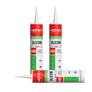 Homey high temperature black silicone sealant clear caulk automotive oven glass glue