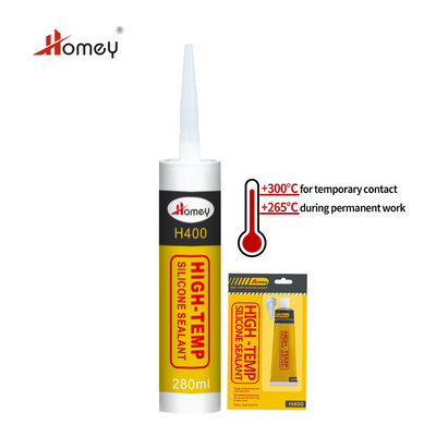 Homey h400 rtv 100 acetic small tubes silicone sealant