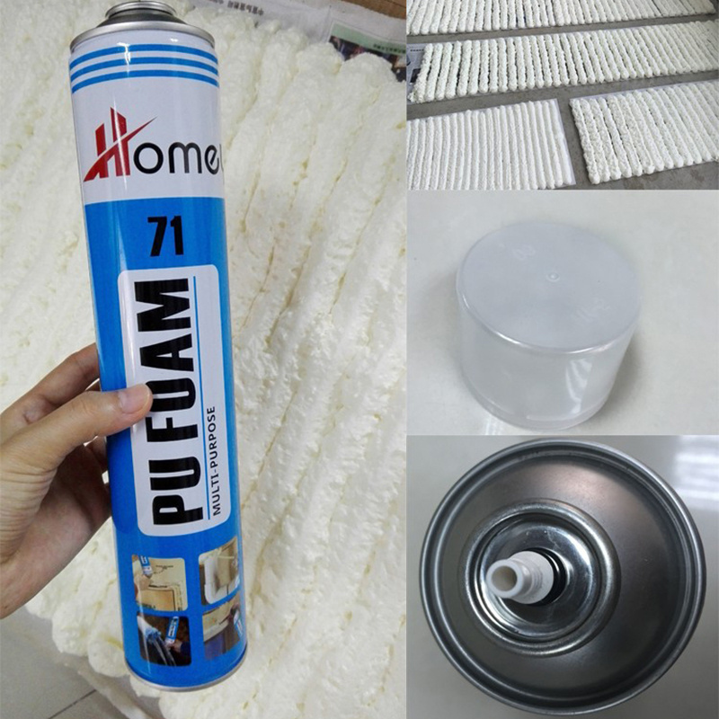 Homey chemical pu foam chloroform slipping spray espuma de poliur window closed cell expanding foam marine closed cell pour foam