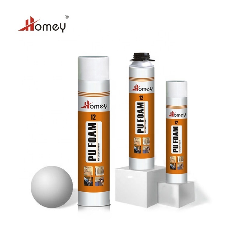 Bulk Fireproof Expand Liquid Price Spray Chemic Polyurethane  pu spray foam sealant fire retardant foam