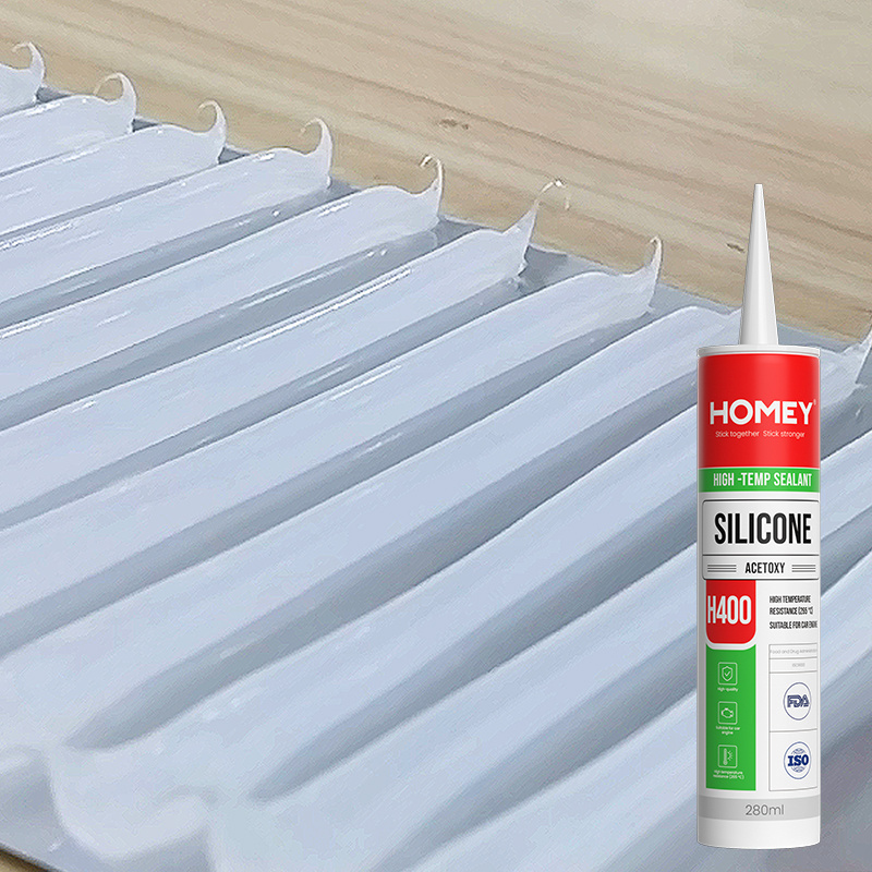 Homey qingdao colored high temperature acetic silicone adhesive and sealant suppliers