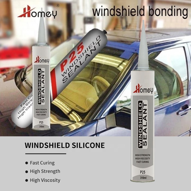 Homey best selling Auto Glass Windscreen Sealant Polyurethane Adhesive auto glass pu sealant