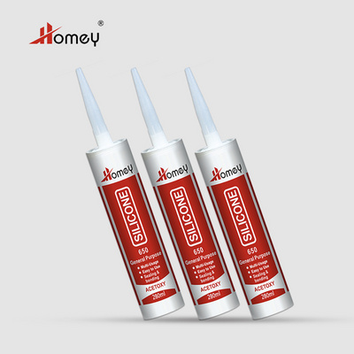 Clear mp1 caulk acetic sealant silicone