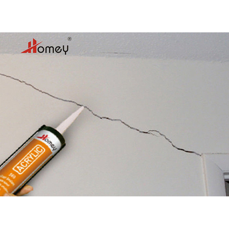 Homey 560 Acrylic Sealant White Caulk paintable acrylic sealant gap sealant filler