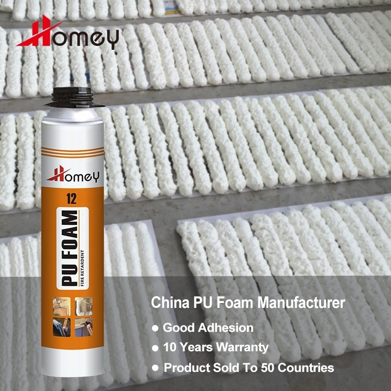 Bulk Fireproof Expand Liquid Price Spray Chemic Polyurethane  pu spray foam sealant fire retardant foam