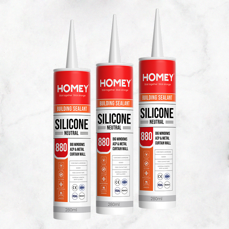 Homey rtv108 low viscosity silicone sealant for corian translucent metal adhesive