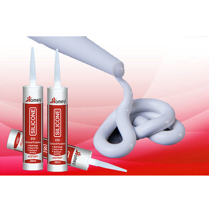 Clear mp1 caulk acetic sealant silicone