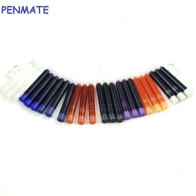 Violet ink cartridge for fountain pen, 2.6mm Europe size or 3.4mm