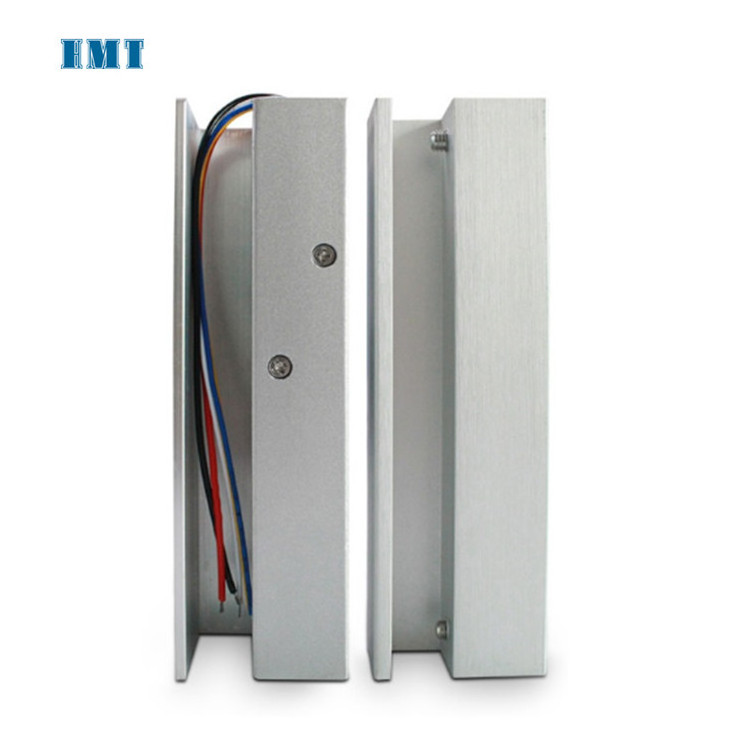 Fail safe 5 wires Electric drop bolt door lock with auto relock timer for frameless glass door drop bolt magnetic lock