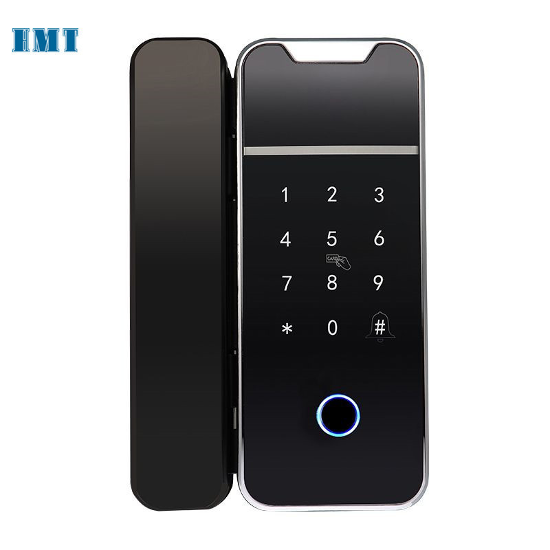 TTlock App password keyless glass door Electronic Touch Keypad home biometric security intelligent smart door digital lock