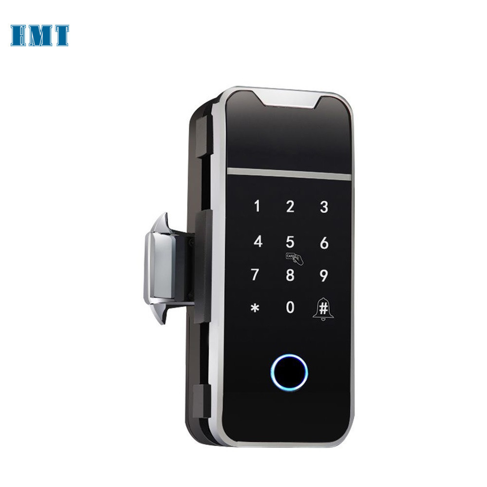 TTlock App password keyless glass door Electronic Touch Keypad home biometric security intelligent smart door digital lock