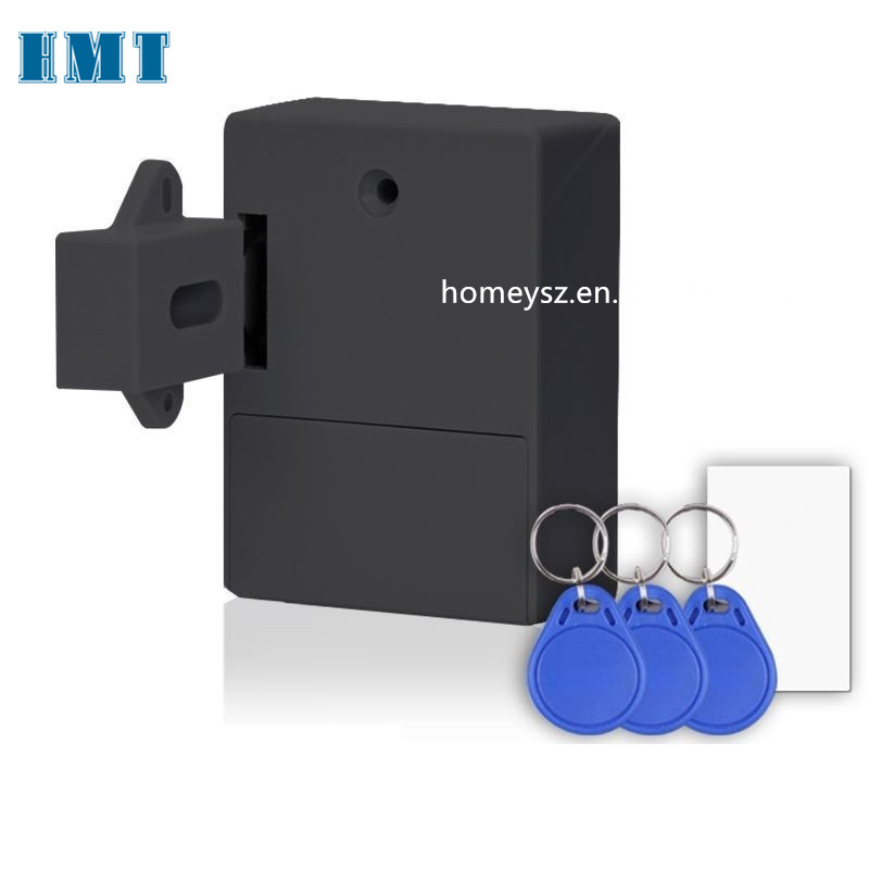 RFID intelligent sensing invisible mini office drawer lock, storage cabinet electronic lock