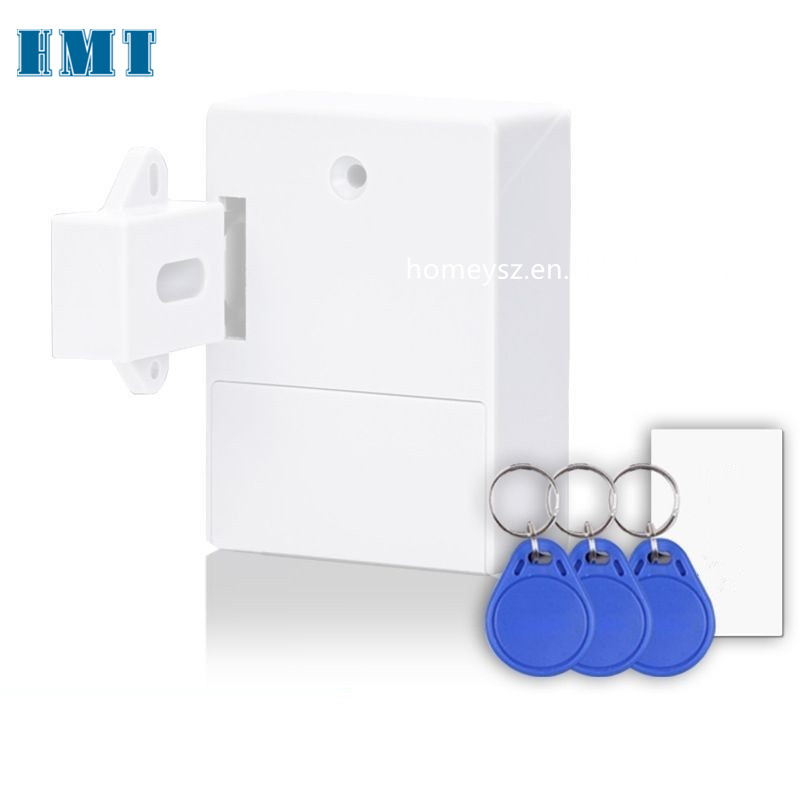 RFID intelligent sensing invisible mini office drawer lock, storage cabinet electronic lock