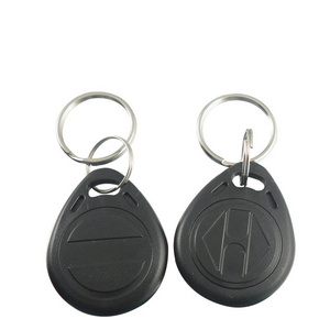 ABS access control cards T5577 125Khz ID 13.56MHZ f08 RFID Key Token plastic access control system rfid keychains