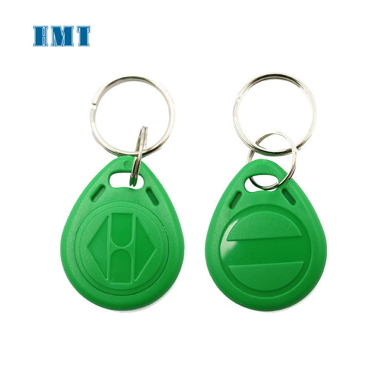 ABS access control cards T5577 125Khz ID 13.56MHZ f08 RFID Key Token plastic access control system rfid keychains