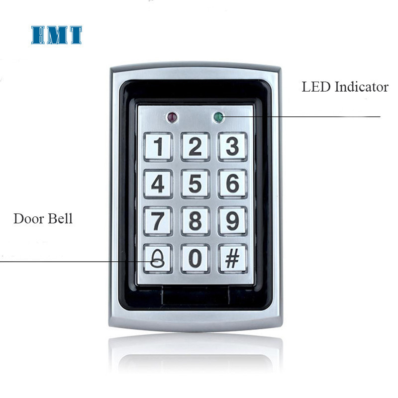 Electric Magnetic Lock 180KG/280KG Metal FRID Keypad Exit Button RFID Key Fobs Access Control System Kit