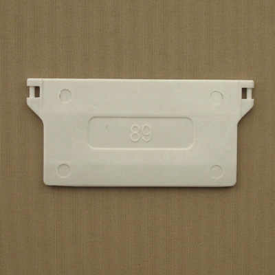 Plastic Bottom weight Vertical blind Components length 65mm,89mm,100mm,127mm