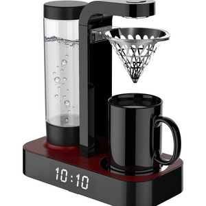 HOMEZEST CM-602 Fashionable Timer CAFETERA Machine Ice Drip COFFEE 0.5L 4 Maker