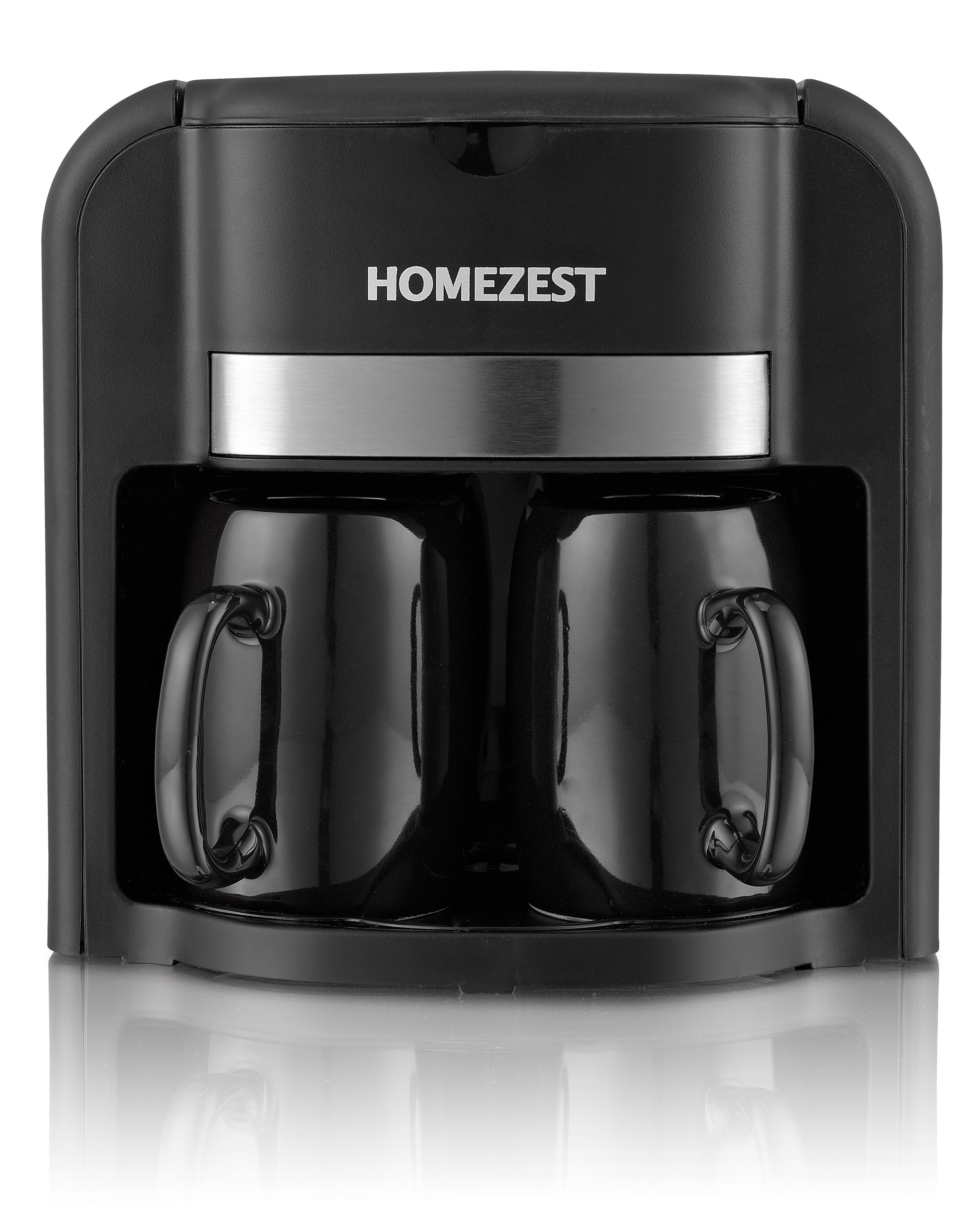 Homezest CM-902 professional top seller 2 cups coffee maker double cup drip coffee maker coffee machine