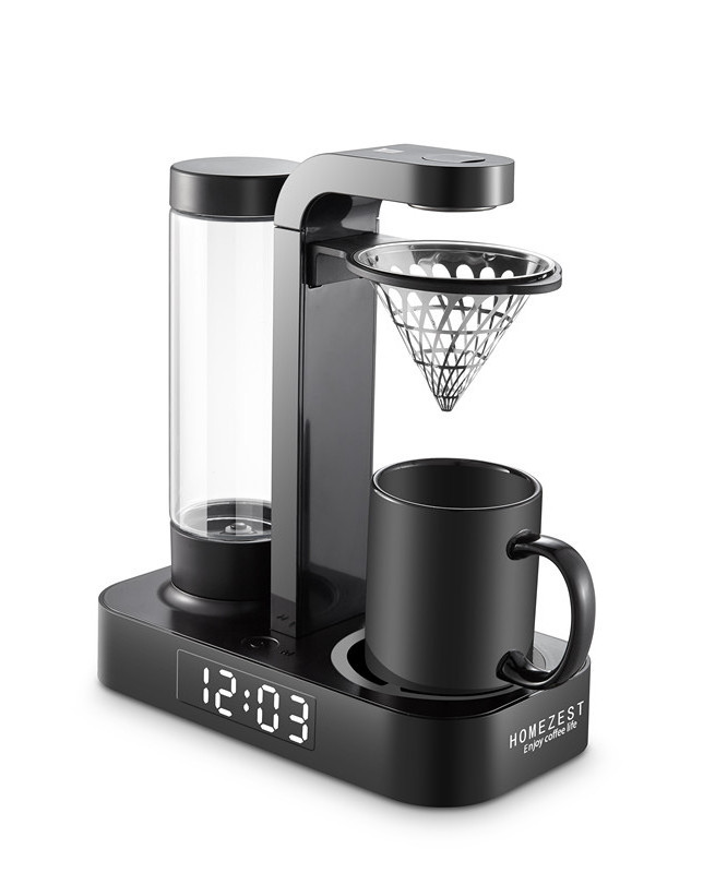 HOMEZEST CM-602 Fashionable Timer CAFETERA Machine Ice Drip COFFEE 0.5L 4 Maker