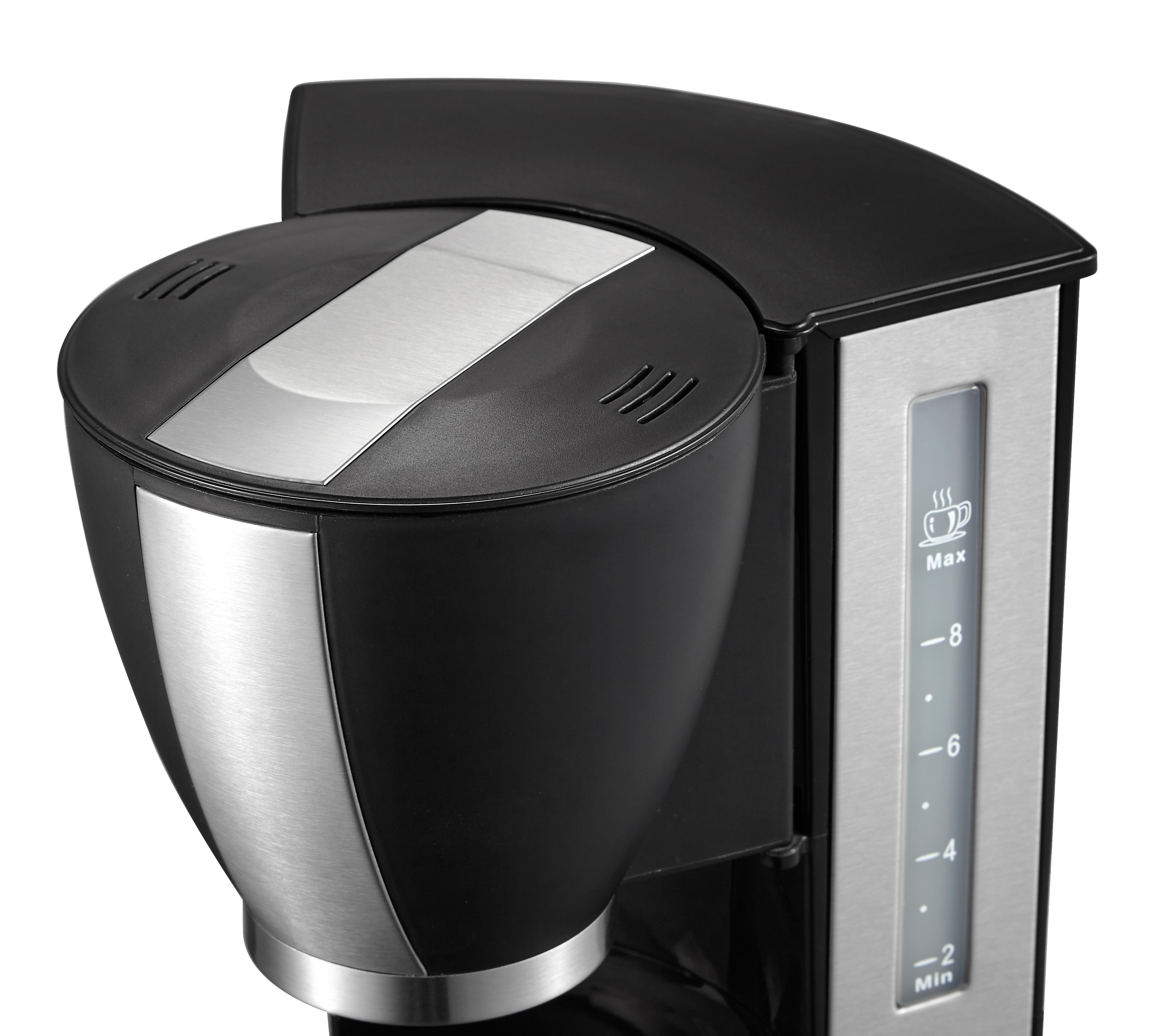 HOMEZEST CM-931TW HIGN END  AUTOMATIC CAFETERA MACHINE 1.25L STAINLESS STEEL FILTER  COFFEE MAKER