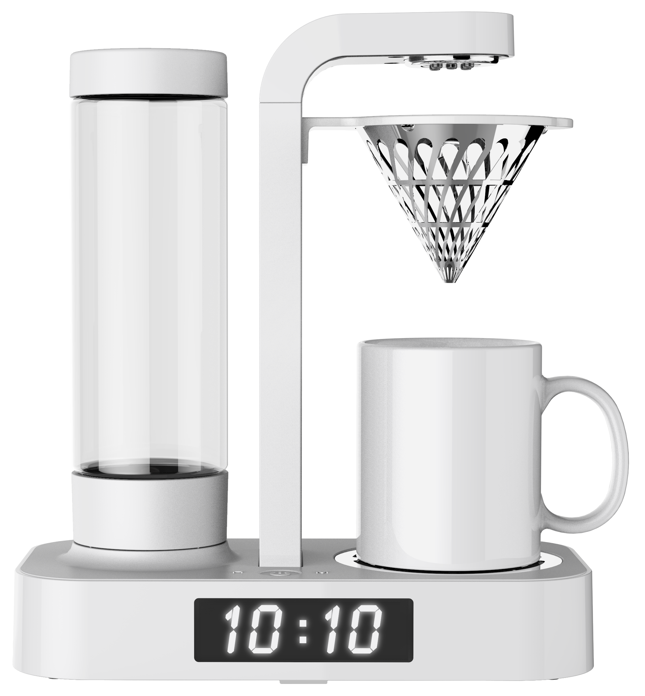 HOMEZEST CM-602 Fashionable Timer CAFETERA Machine Ice Drip COFFEE 0.5L 4 Maker