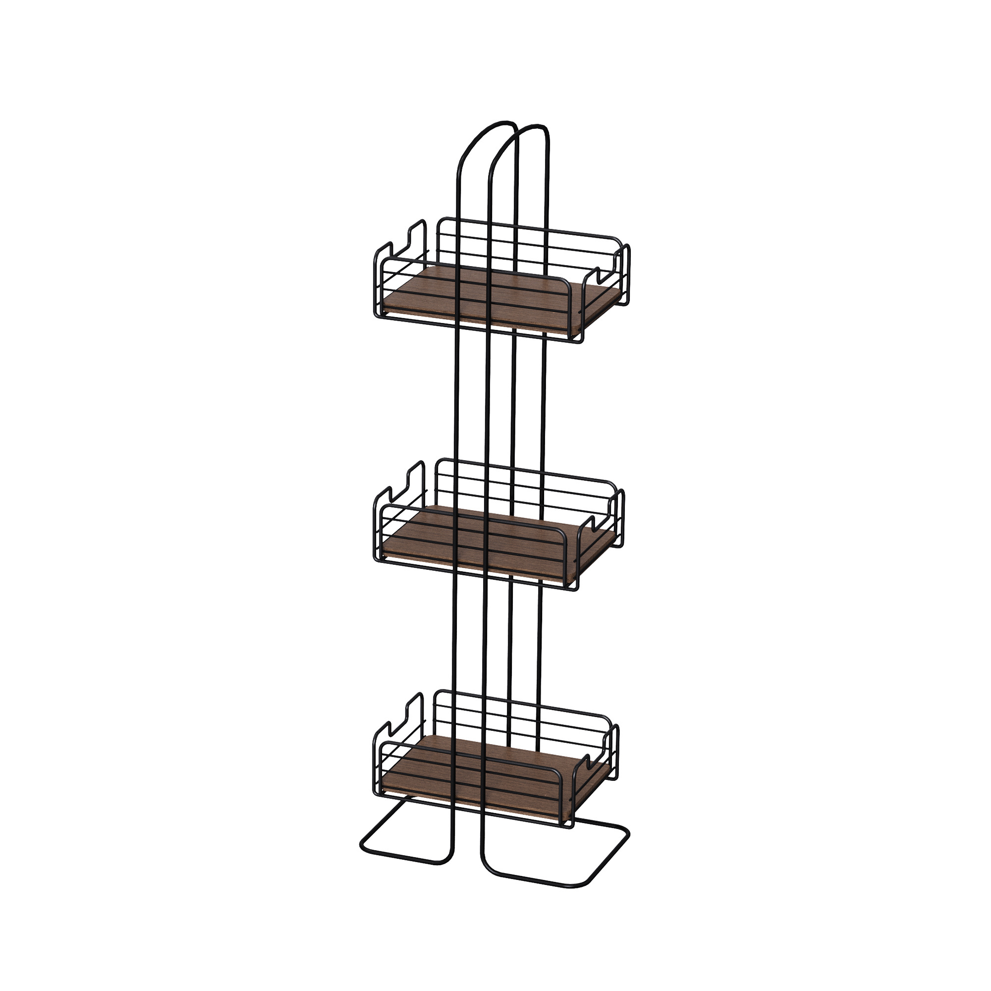 standing Bathroom organizer Iron Wire Rack stainless steel Shower Caddy