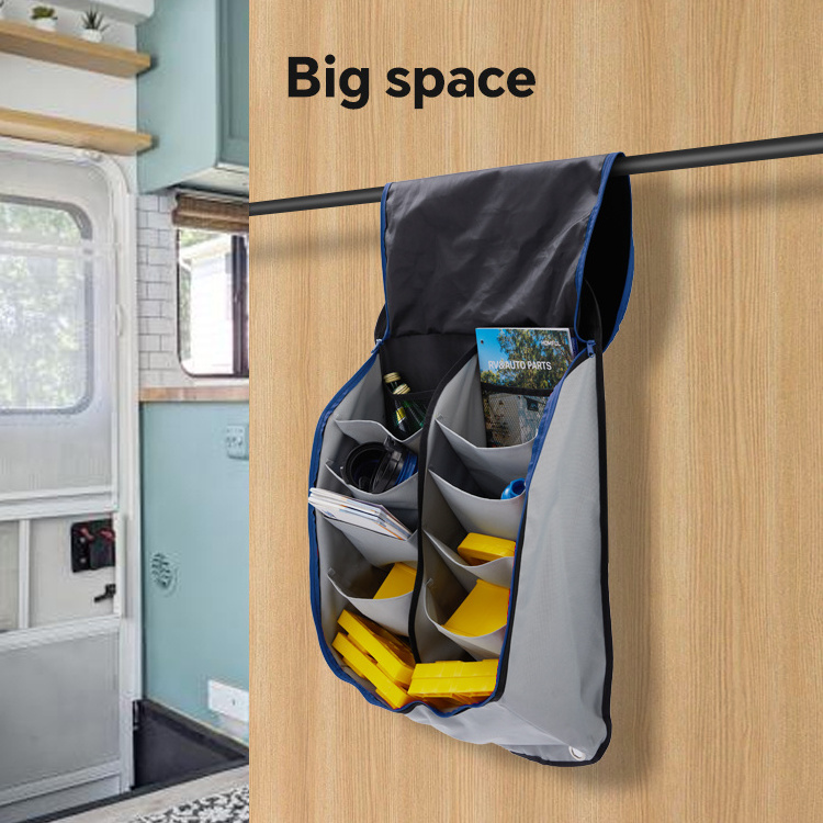 HOMFUL Foldable Mesh RV Hanging Shoe Organizer Shoe Rack For RV