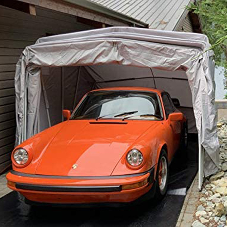 HOMFUL Foldable Car Shelter Canopy Garage Retractable Folding Car Garage Tent Portable Carport  Folding Car Garage