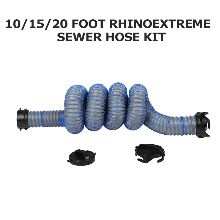 HOMFUL TPE 10/15/20FT RV Sewer Hose Kit RV Accessories RV Sewer Hose