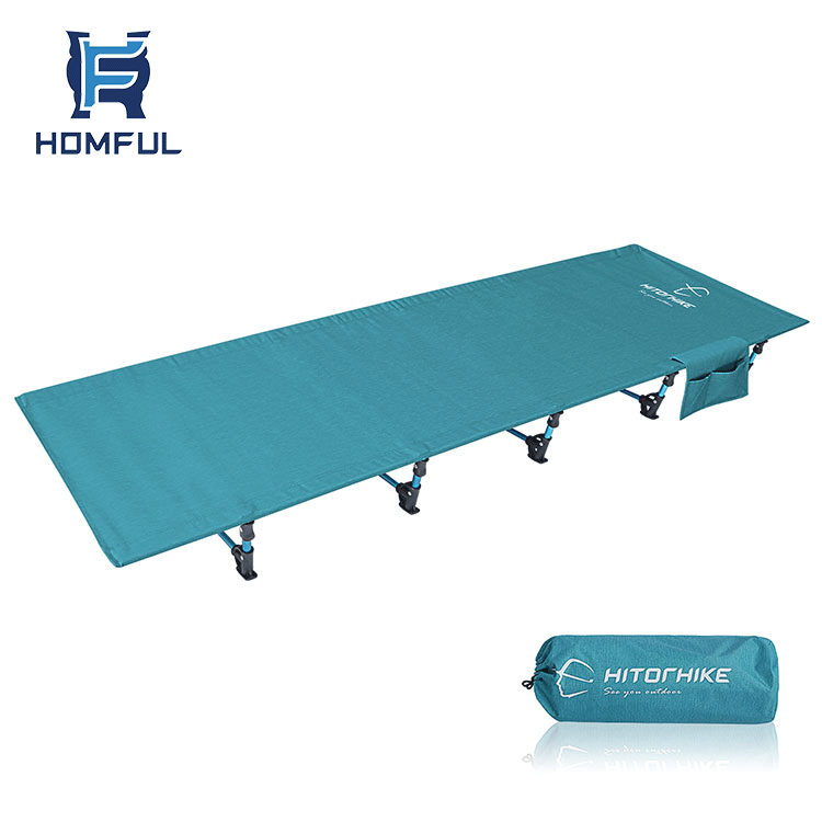 HOMFUL outdoor camping folding bed lightweight camping tent cot