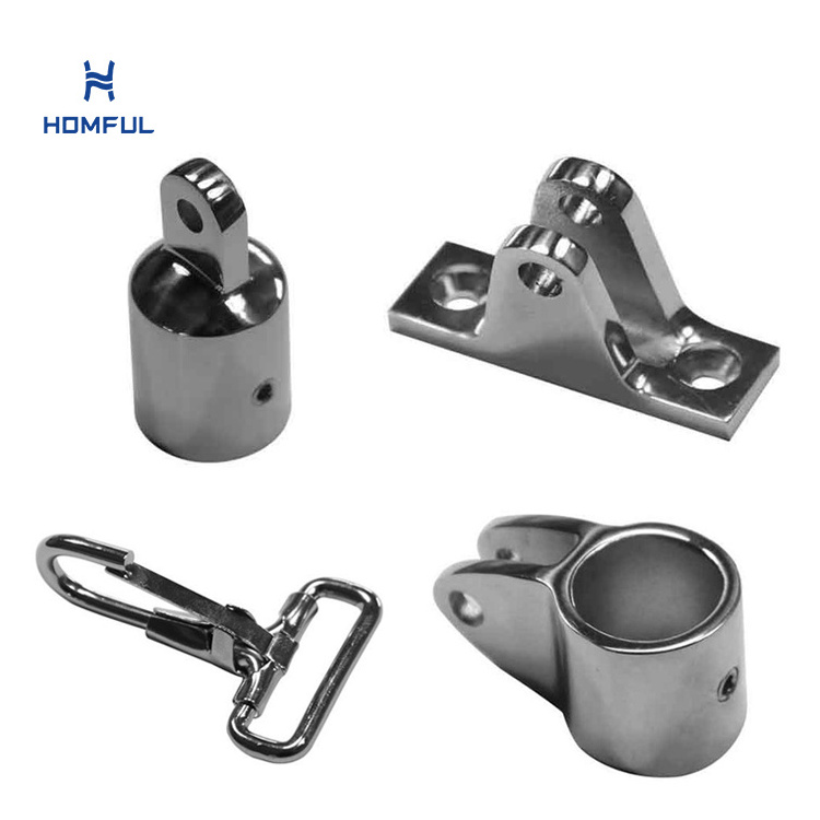 HOMFUL Bimini Top Accessories Boat Accessories Marine Fittings Stainless Steel Boat Parts Marine Hardware