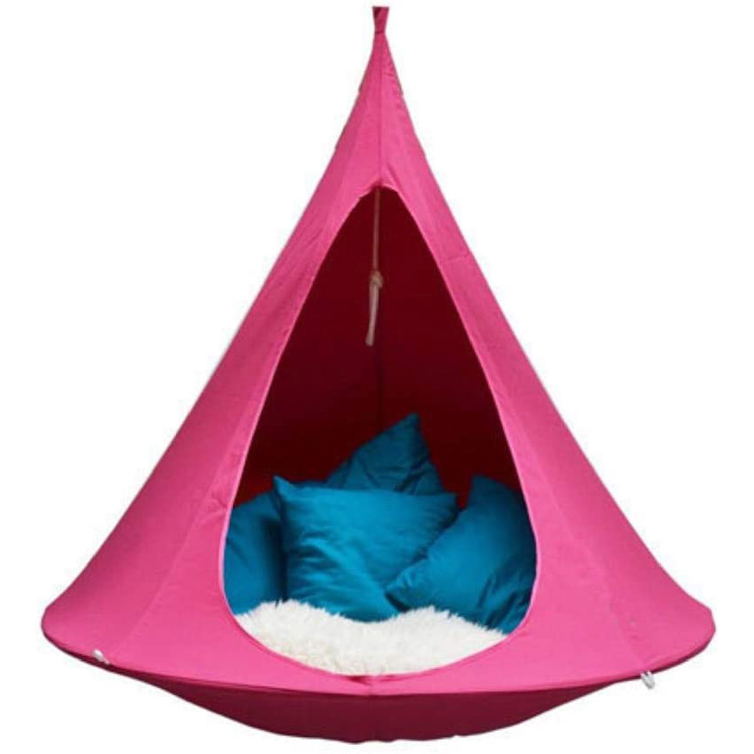 HOMFUL Mosquito Net Hammock Teepee Tree Pod Swing Hammock Outdoor