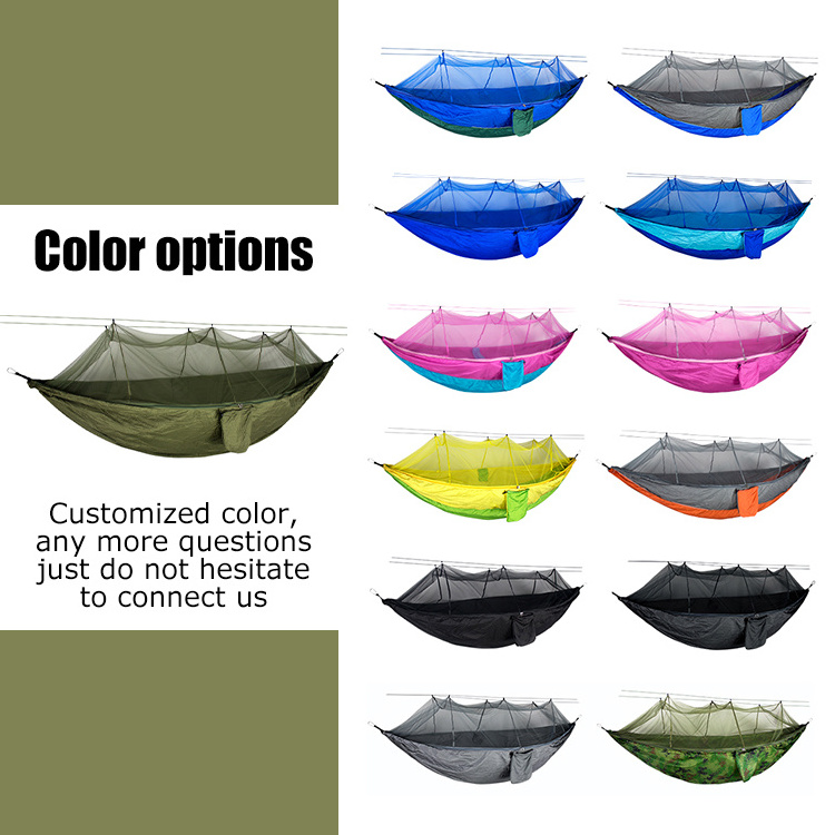 HOMFUL Portable Outdoor Travel Mosquito Net Hammock Camping Hammock With Mosquito Net