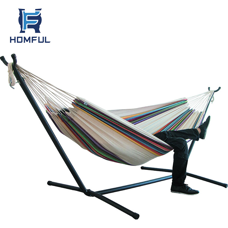 HOMFUL Portable Swinging Camping Hammock Double Hammock with Stand