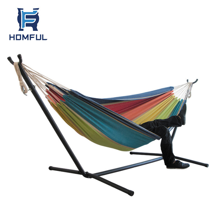 HOMFUL Portable Swinging Camping Hammock Double Hammock with Stand