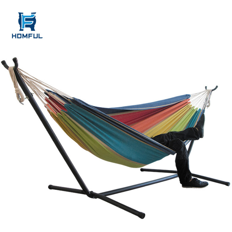 HOMFUL Standing Hammock Camping Hammock Portable with Stand