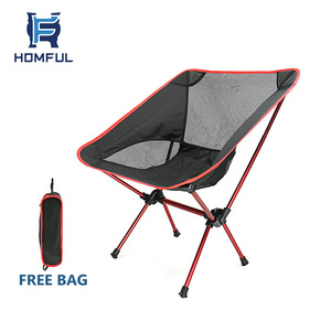 HOMFUL Portable Ultralight EasyChair Folding Beach Relaxing Travel Outdoor Camping chair